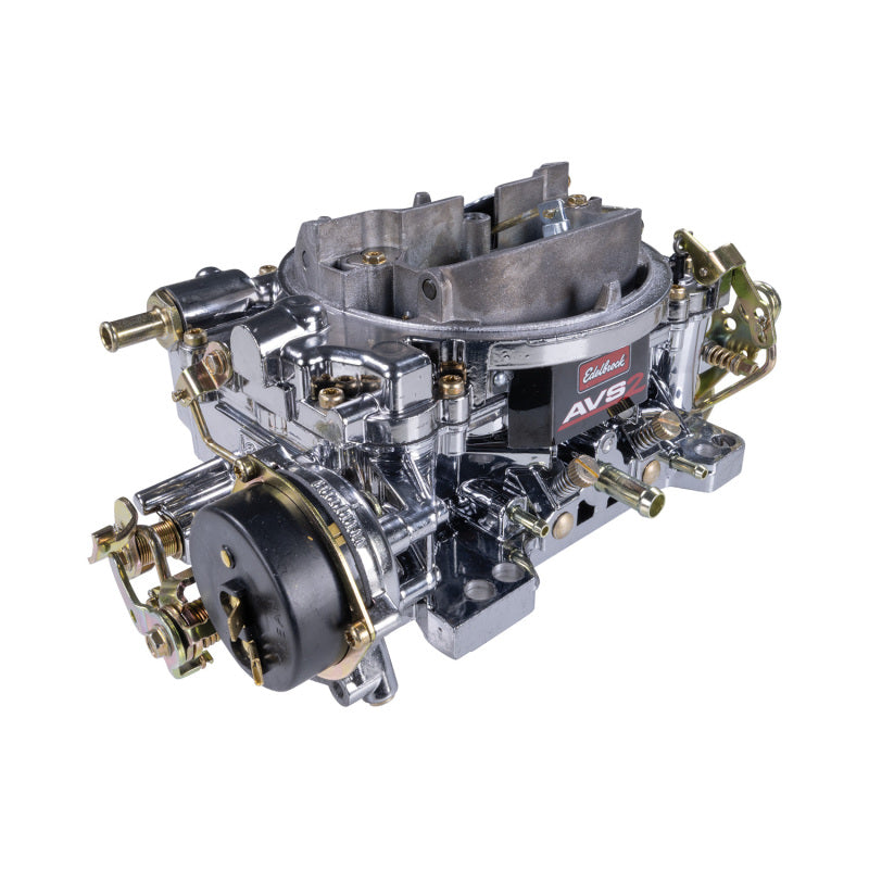Edelbrock 1901-CP AVS2 Carburetor 500 CFM with Electric Choke - Chrome Plasma