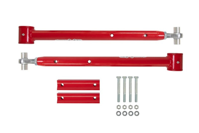 UMI Performance 3614-R Adjustable Extended Lower Control Arms Rod Ends Red
