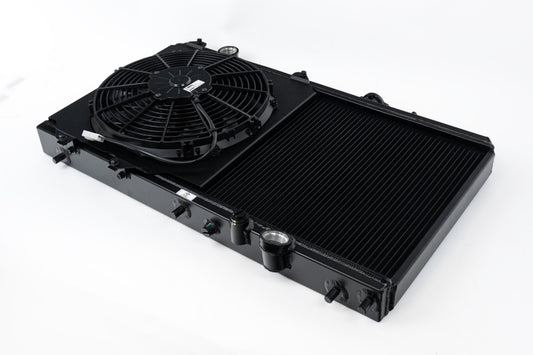 CSF 2850KB Radiator for 92-00 Honda Civic w/K-Swap V3 Black Finish