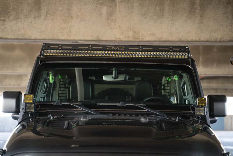 DV8 Offroad 2018+ Jeep Wrangler JLO A Pillar Dual Light Pod Mounts - #LBJL-11