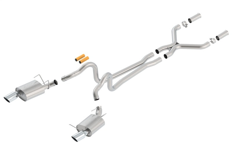 Borla 140516 13-14 Mustang GT/Boss 302 5.0L V8 RWD Single Split Rear Exit ATAK Catback Exhaust - #140516