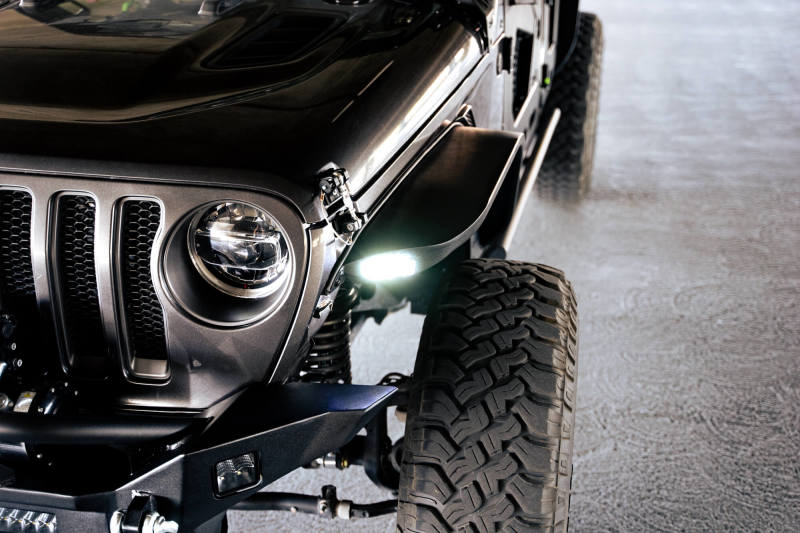 DV8 Offroad 18-23 Jeep Wrangler JL Slim Fender Flares - #FDJL-07
