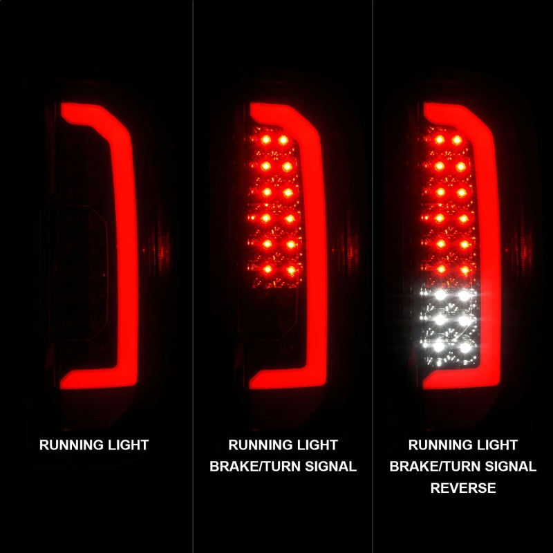 ANZO 2015-2022 Chevrolet Colorado LED Taillights - Smoke Lens