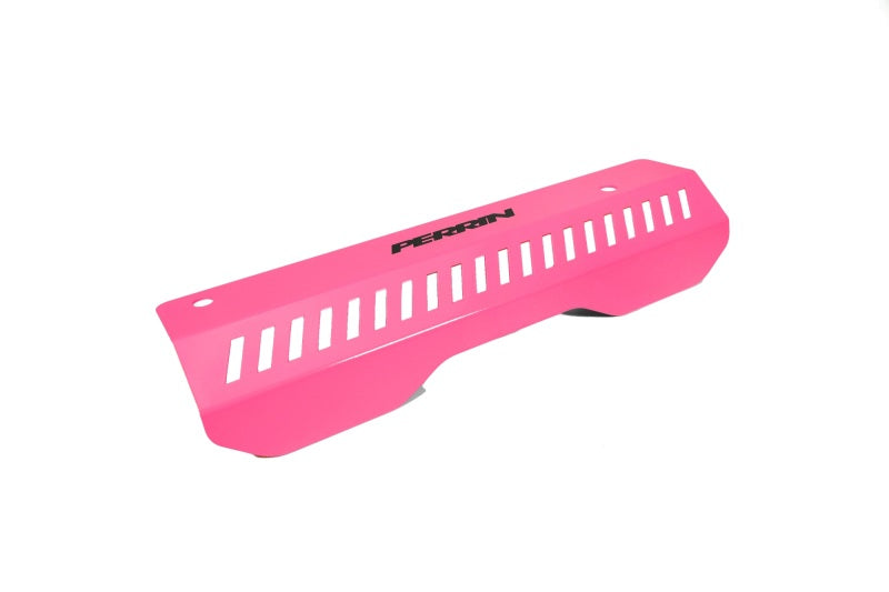 PERRIN 22-26 Subaru WRX Pulley Cover - Hyper Pink (SHORT - For Use w/PERRIN AOS)