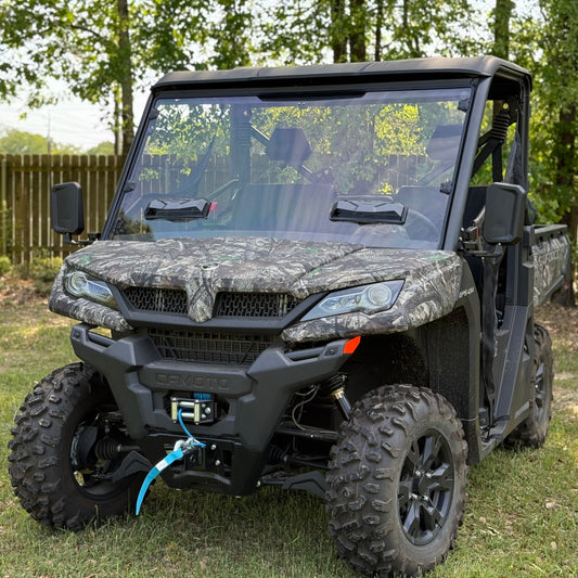 Seizmik 25+ CFMOTO UForce 1000/1000 XL Toolless Windshield - Hardcoated 50-55318KIT