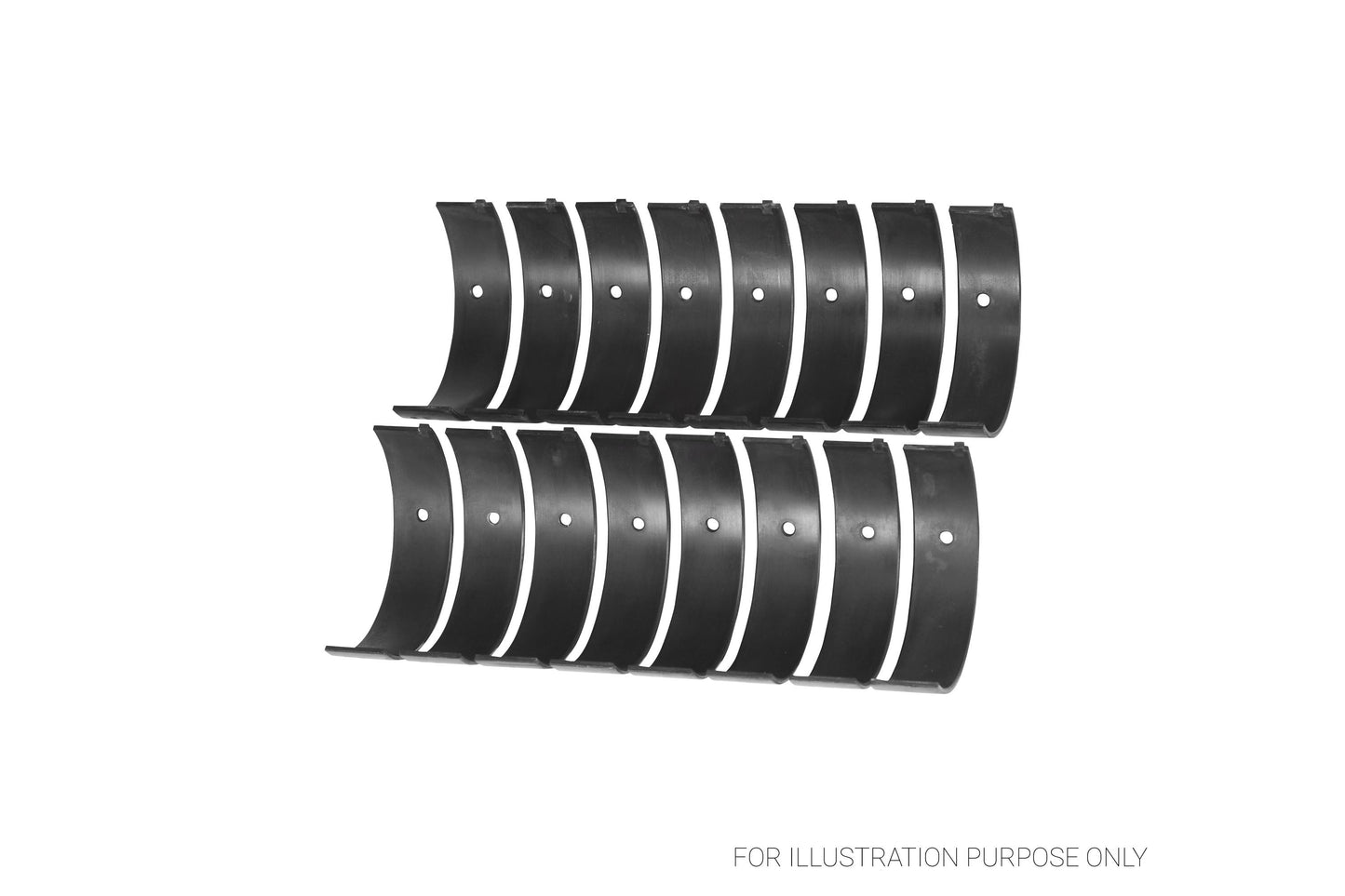 King Ford 351CI 5.8L 16V Racing Tri-metal Rod Bearing Set CR 814XPN 010 - Fits Ford, Mercury, Lincoln