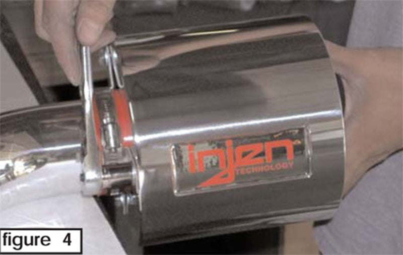 Injen Aluminum Air Filter Heat Shield Universal Fits 2.50 2.75 3.00 Polished - #HS5000P
