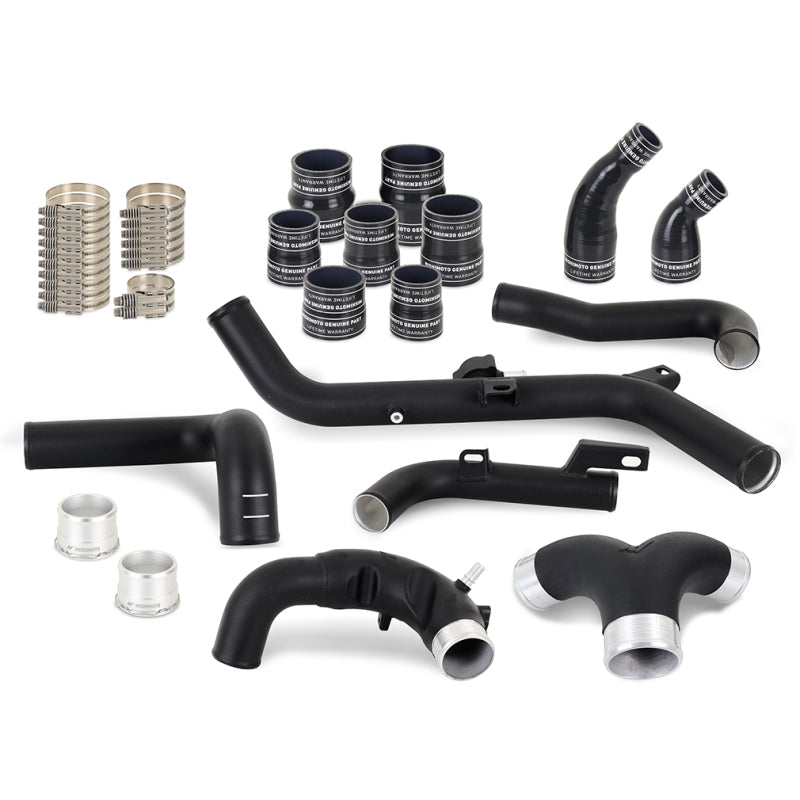 Mishimoto 21+ Bronco 2.7 Stock Location INT Kit MWBK Pipes BK Cooler - #MMINT-BR27-21KBBK