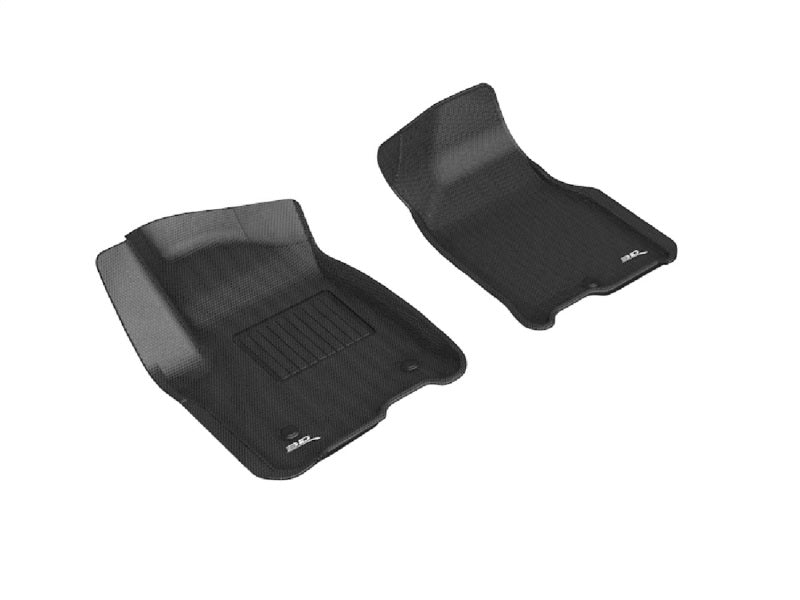 3D MAXpider Kagu Front Floor Mats for 2022 Chevrolet Suburban +3 more