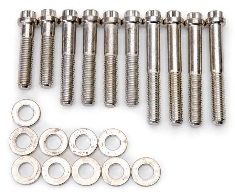 Edelbrock 8507 Plated Intake Bolt Kit for 7105