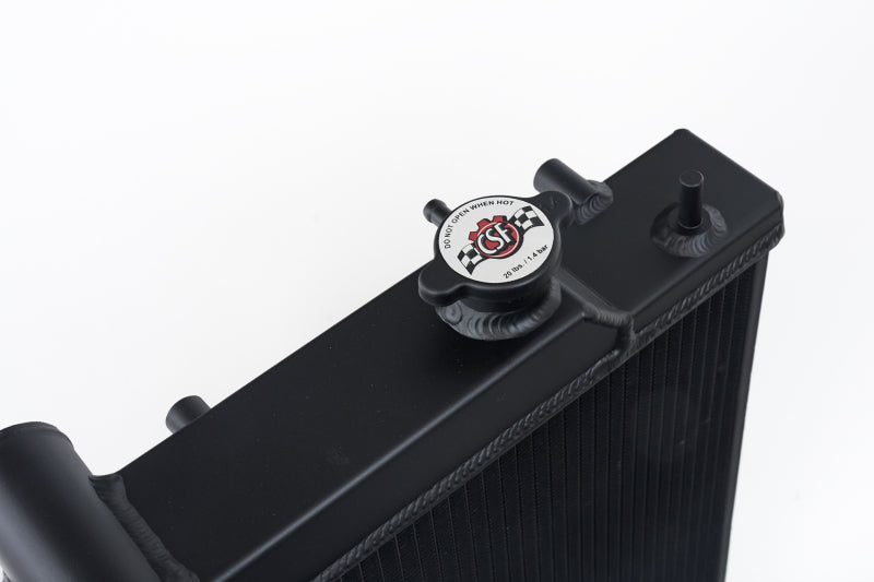 CSF 7095B Race-Spec Alum Radiator - Black for 08-21 Subaru WRX/STI 2-Row 42mm