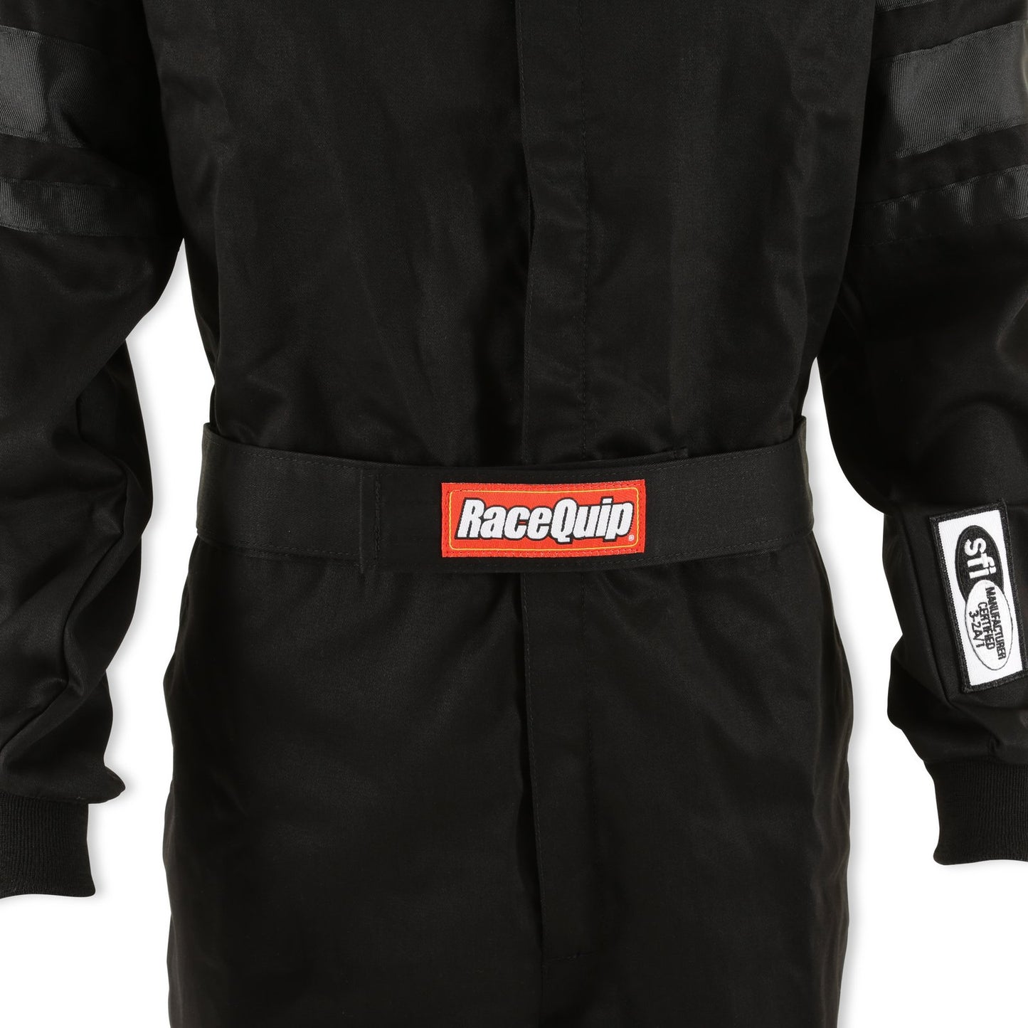 RaceQuip 110003 Black SFI-1 1-Layer Suit - Medium