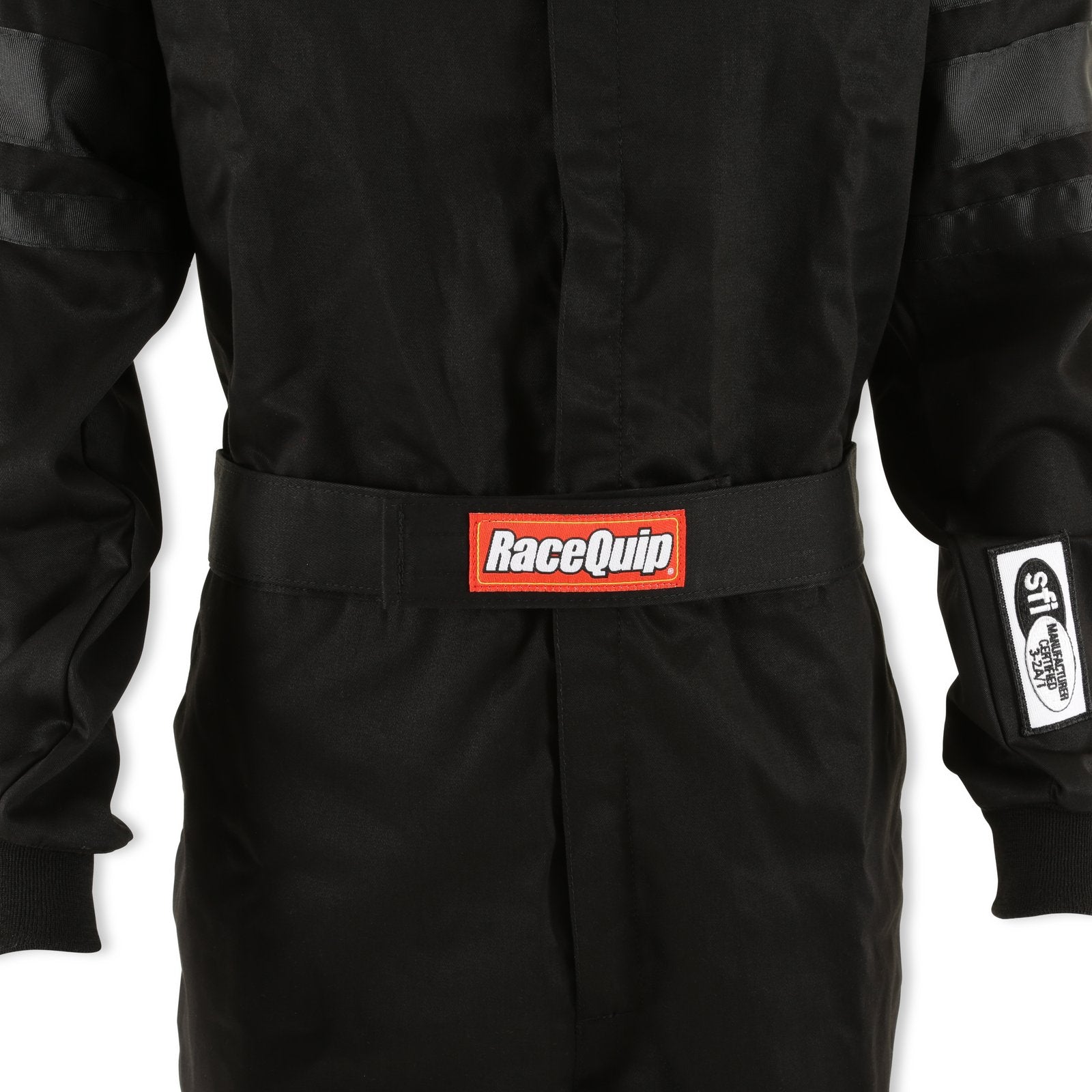 RaceQuip 110003 Black SFI-1 1-Layer Suit - Medium