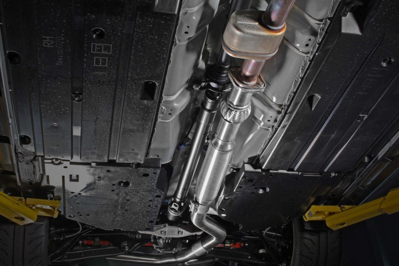 PERRIN 22-26 Subaru WRX Stainless Steel Midpipe w/Resonator 3in. (Fits OEM/Aftermarket Mufflers)