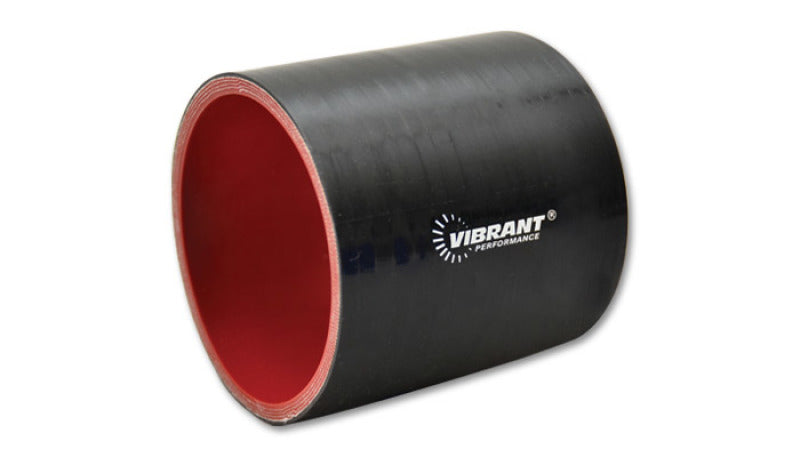Vibrant 4 Ply Reinforced Silicone Straight Hose Coupling - 6in I.D. x 3.5in
