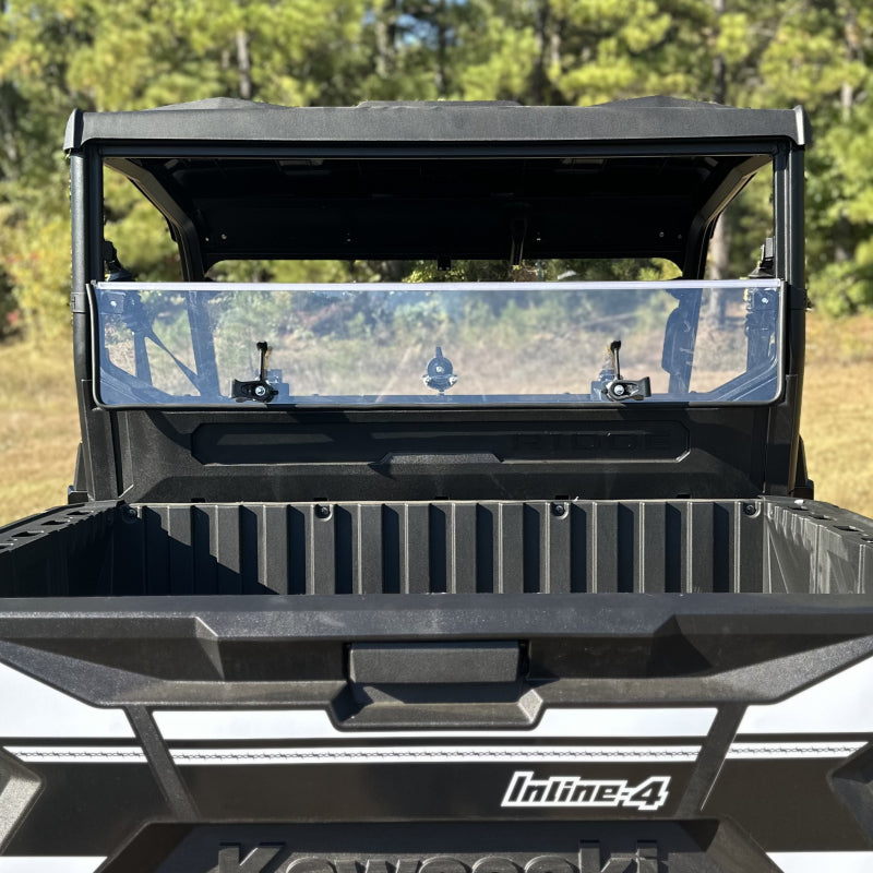 Seizmik 24+ Kawasaki Ridge Rach Rear Folding Windshield- UV 50-55319KIT