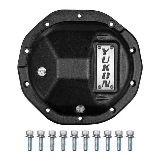 Yukon Gear & Axle YHCC-GM8.5-M Hardcore Nodular Iron Cover for Rear GM 8.6in with 8mm Cover Bolts