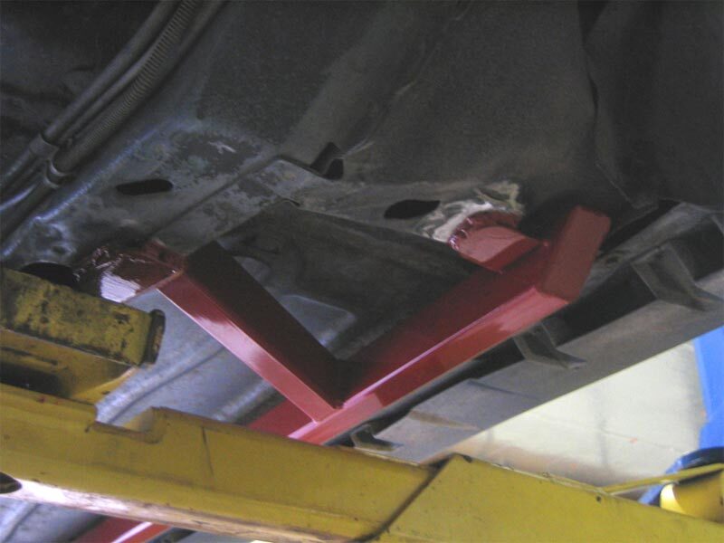 UMI Performance 2400-R Boxed Style Weld-In Subframe Connectors Red