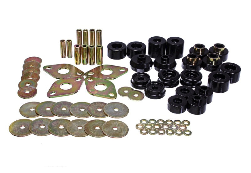 Energy Suspension for 00-02 4-Runner 2WD Black Body Mount Bushing Set 8.4110G