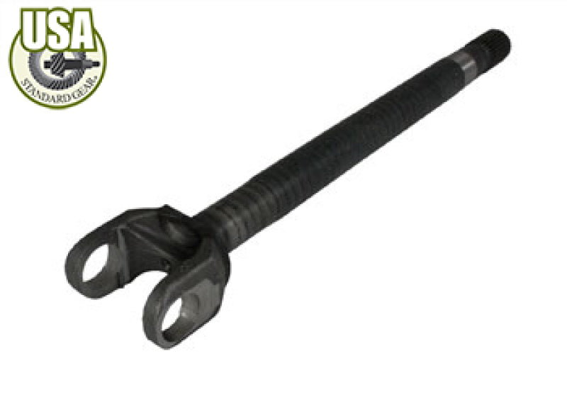 Yukon Gear & Axle ZA W38827 USA Standard 4340 Chrome-Moly Replacement Axle For Dana 30 JK Left Hand Inner / 27Spl