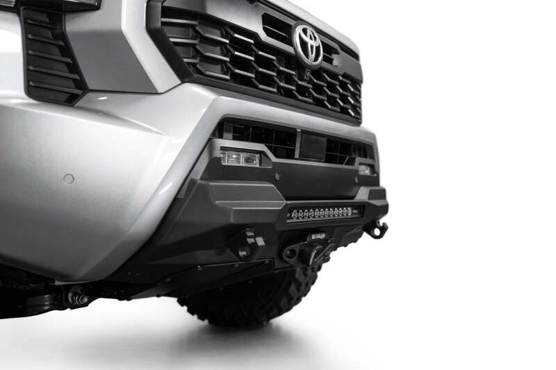 Addictive Desert Designs for 2024 Toyota Tacoma Stealth Center Mount Winch Front Bumper