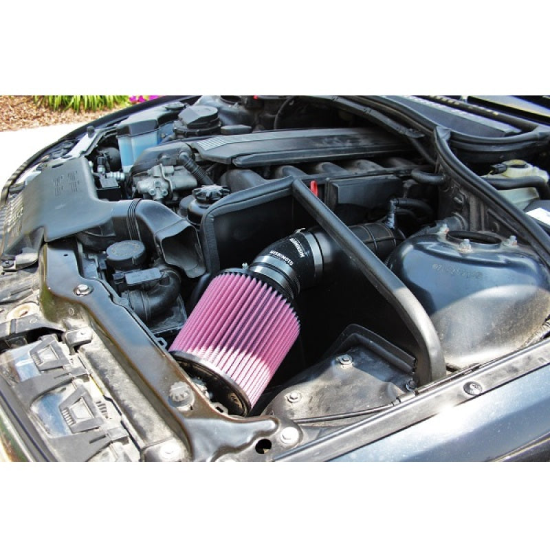 Mishimoto 99-05 BMW E46 323i/325i/328i Performance Cold Air Intake Kit - Black - #MMAI-E46-99BK