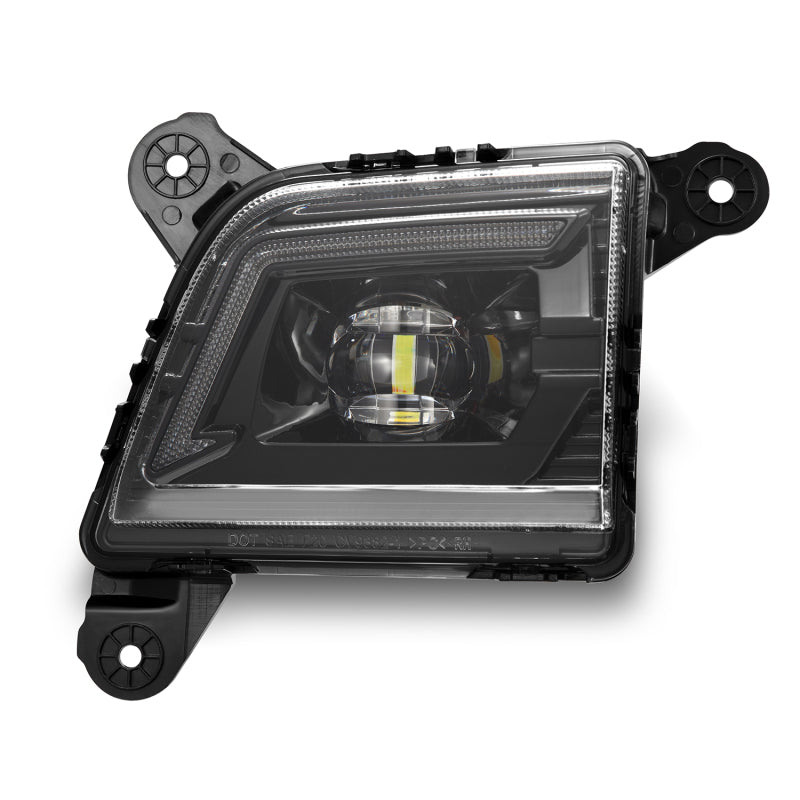 AlphaRex 210017 19-23 Chevrolet Silverado 2500/3500 HD DoubleTap Dual Color LED Projector Fog Lights