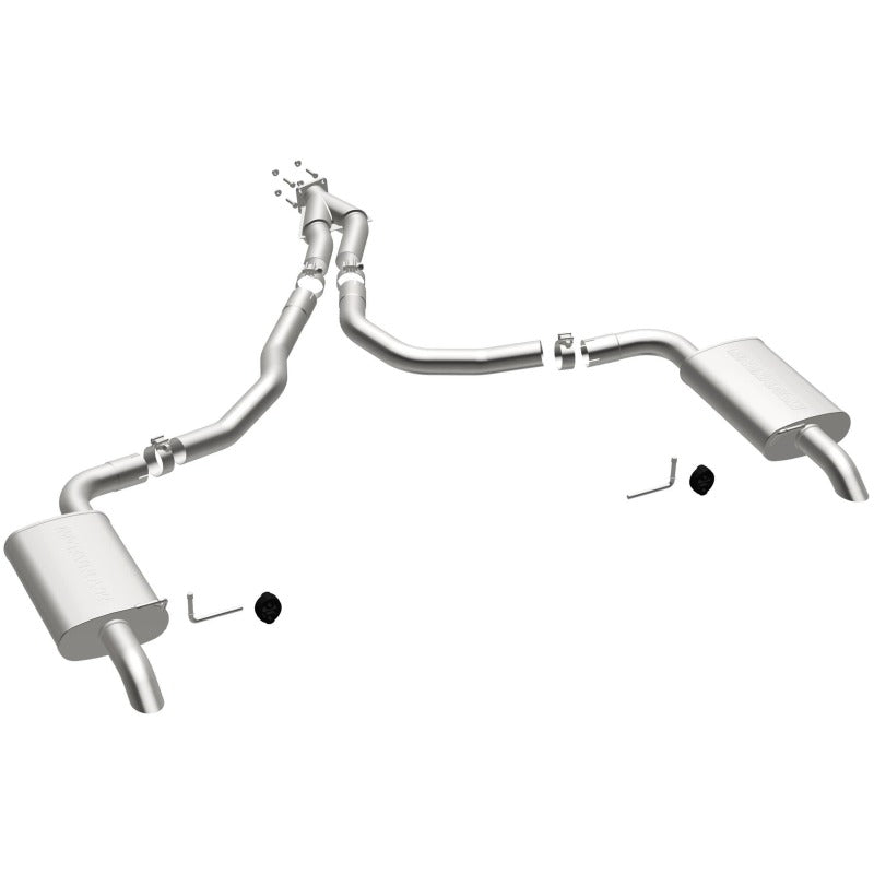 MagnaFlow 16710 75-79 Chevy Corvette V8 5.7L Dual Split Rear Exit Stainless Cat-Back Perf Exhaust - #16710
