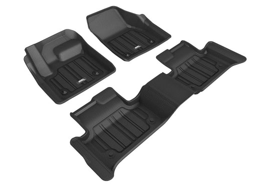 3D MAXpider Elitect Front & Rear Floor Mats for 2020-2024 Land Rover Range Rover Evoque