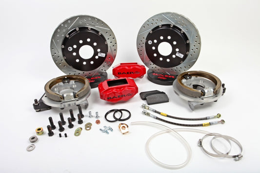 Baer Brakes 88-98 Chevrolet C1500 13in SS4+ Rear SDZ Brake Kit - Monster Green