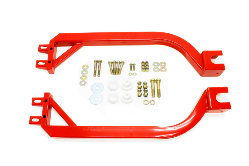 BMR 1967-1969 1st Gen F-Body Bolt-On Subframe Connectors - Red