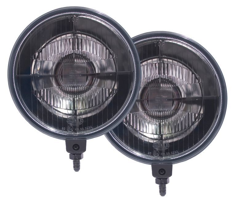 HELLA 005750991 500 Series 12V Black Magic Halogen Driving Lamp Kit
