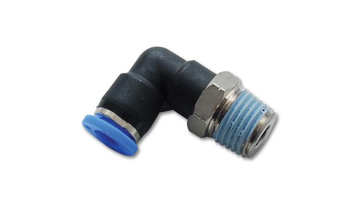 Vibrant Male Elbow Pneumatic Vacuum Fitting (1/8in NPT Thread)