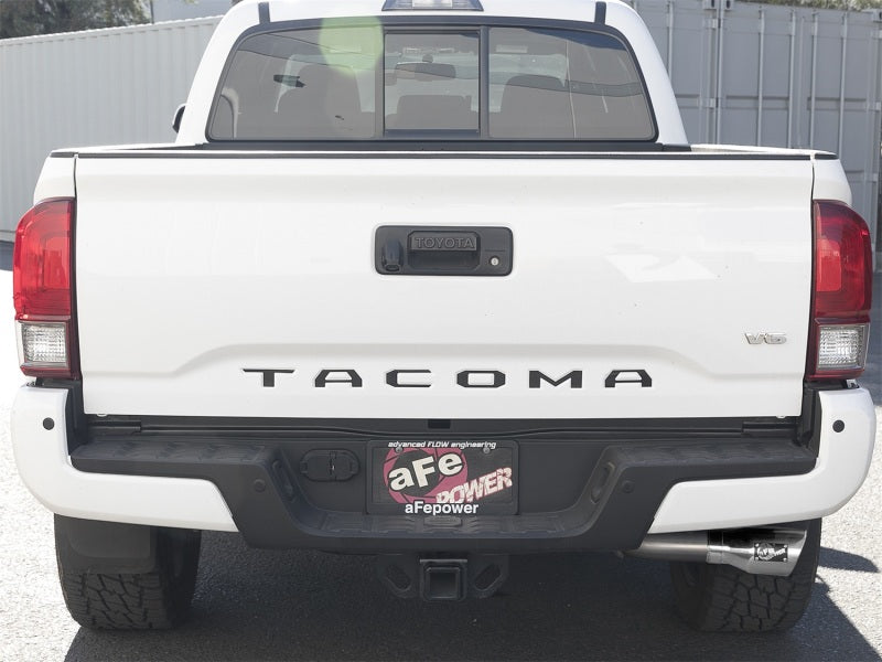 aFe MACH Force-Xp 2-1/2in 304 SS Cat-Back Exhaust w/ Polished Tips 2016+ Toyota Tacoma 2.7L/3.5L - #49-46042-P