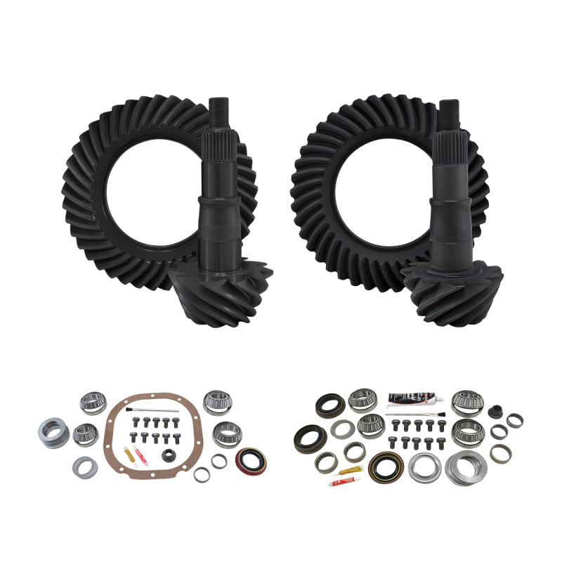 Yukon Gear & Axle YGK113 Gear & Install Kit Package for 00-08 Ford F150 8.8in Front & Rear 4.56 Ratio