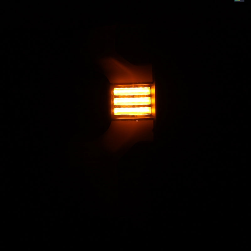 AlphaRex 620078 19-24 Chevrolet Silverado 1500 / 20-24 2500 HD/3500 HD LUXX-Series LED Tail Lights Alpha Black