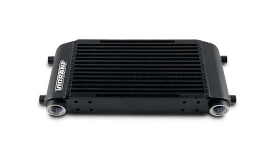 Vibrant Single Pass Oil Cooler Assembly 6in x 10in x 2in