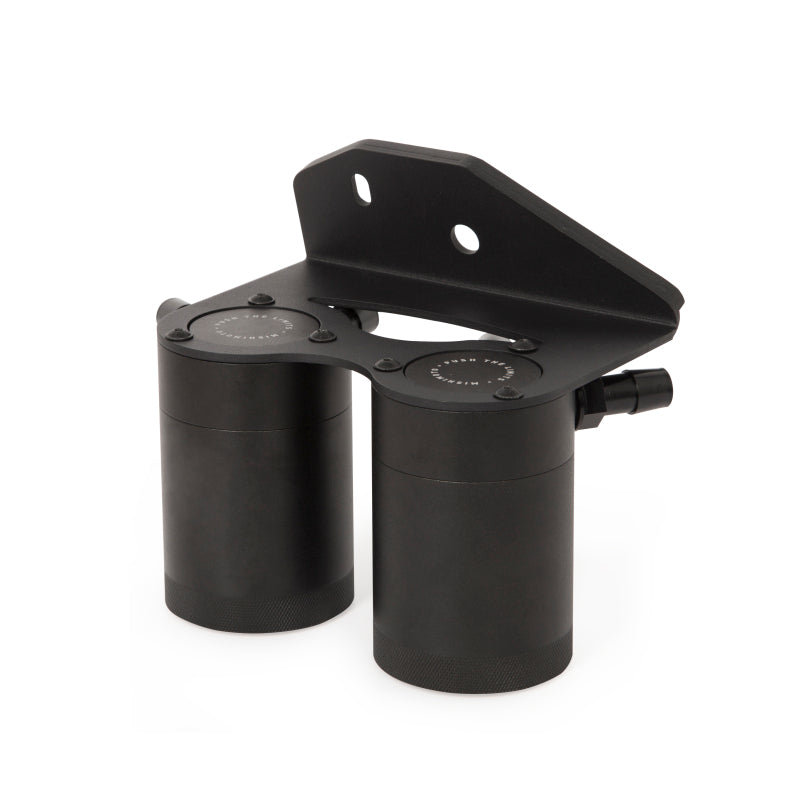 Mishimoto 15-17 Ford F-150 2.7L EcoBoost Baffled Oil Catch Can - Black - #MMBCC-F27T-15SBE