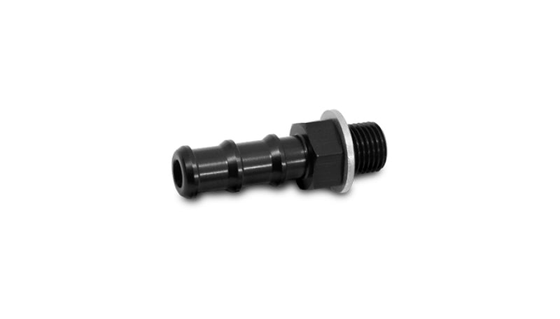 Vibrant 18mm x 1.5 Metric to 3/4in Barb Fitting - Aluminum