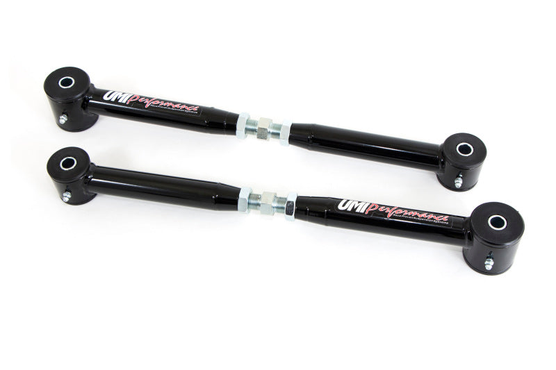 UMI Performance 1038-B Adjustable Lower Control Arms Polyurethane Bushings Black
