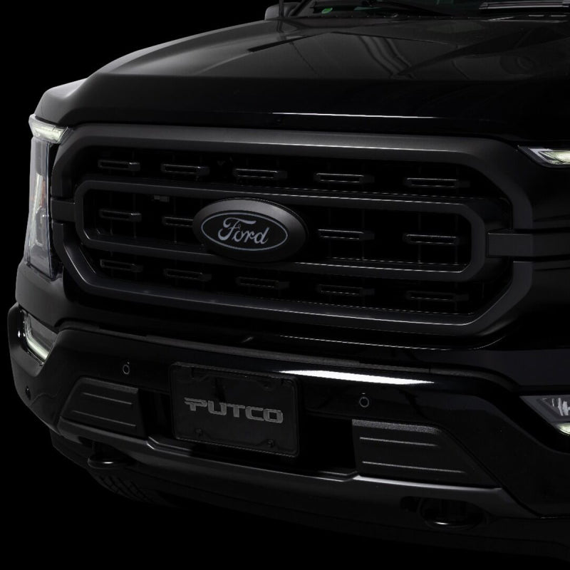 Putco for 2015-2017 Ford F-150 Front Luminix Ford LED Emblem - Fits bar Style Grille