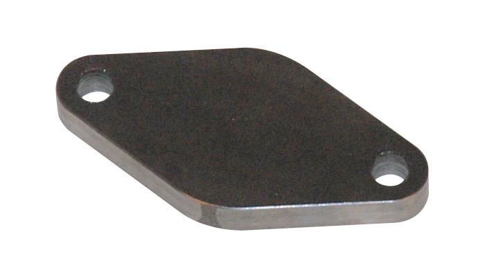 Vibrant Wastegate Block Off Flange (Drilled Holes) Mild Steel 3/8in Thick