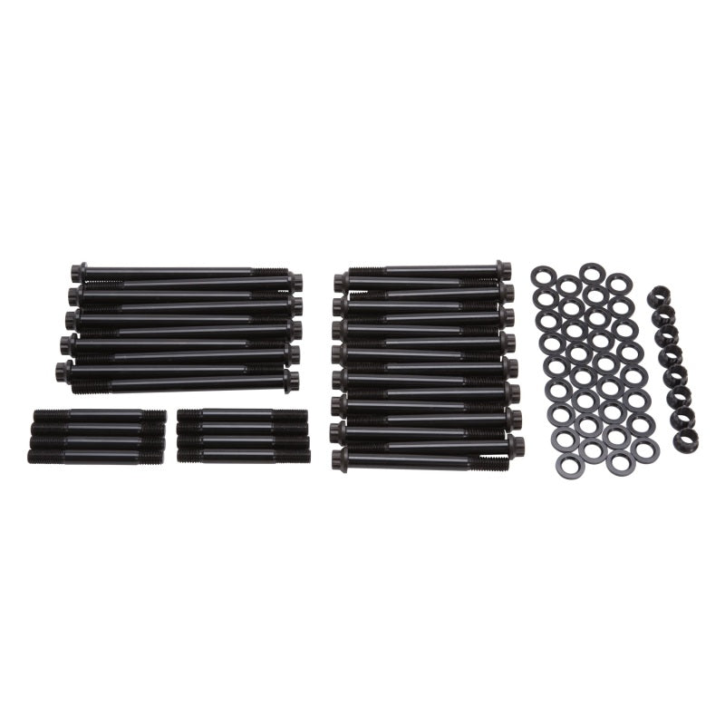 Edelbrock 8513 Head Bolt Kit Chrysler 426 CI Hemi V8 High Performance with Hex Head for Stock