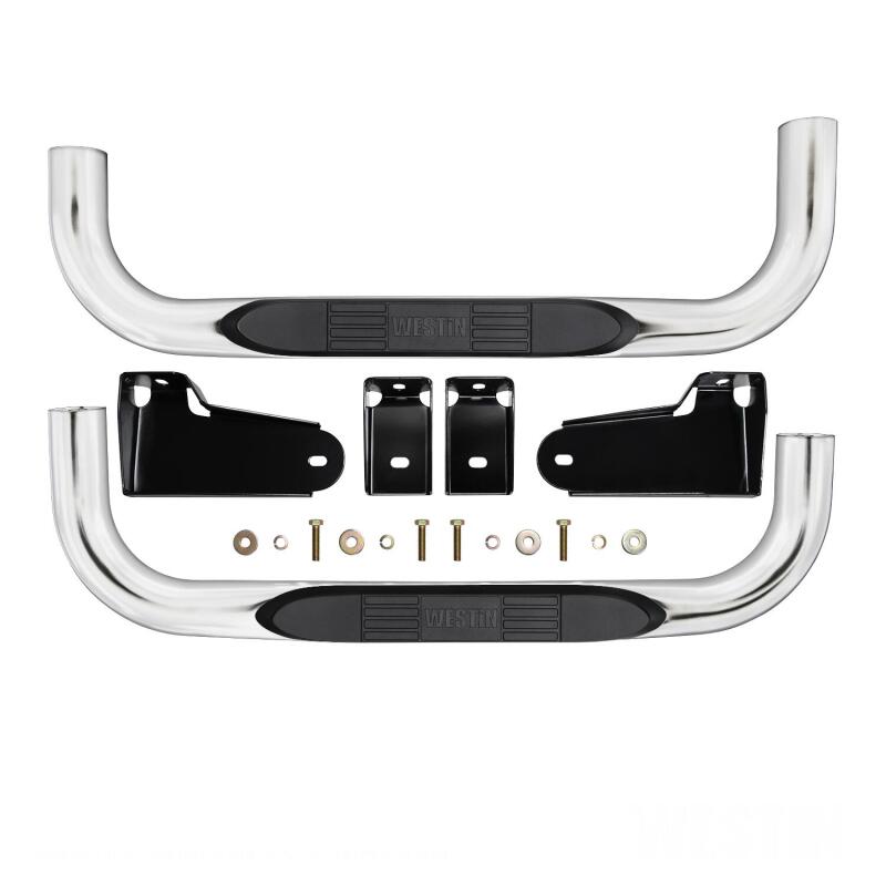 Westin 23-4110 E-Series 3 Nerf Bars for 2019-2026 Chevrolet Silverado / GMC Sierra 1500 Regular Cab