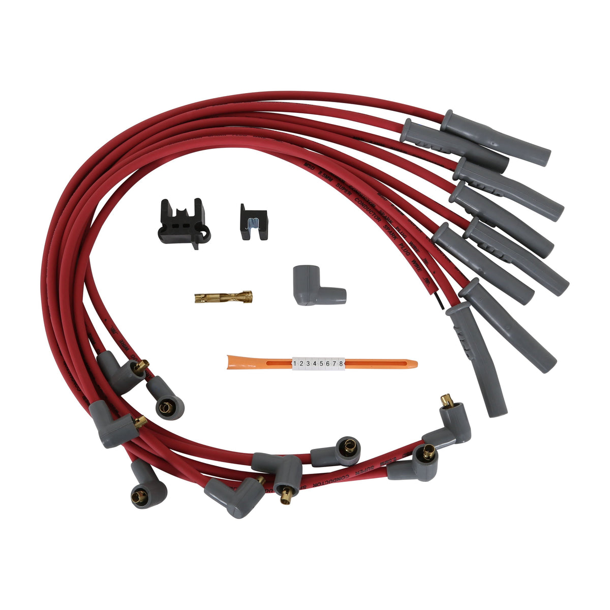 MSD 31859 Super Conductor Spark Plug Wire Set, for AMC V8 Engines