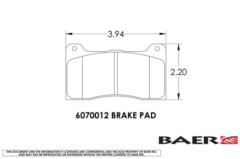 Baer Brakes 15-23 Ford Mustang 11.625in SS4+ Deep Stage Front SDZ Brake Kit - Clear