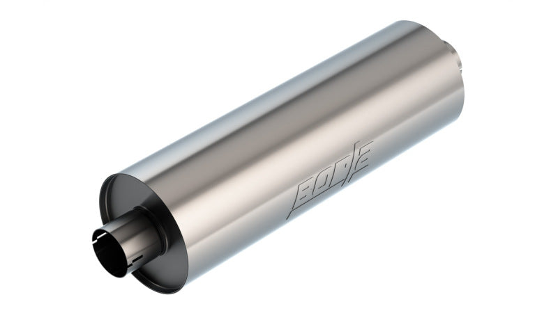 Borla 401662 Touring Muffler 3 in Center In/Out 7.75 in Round 24 in Body Notched