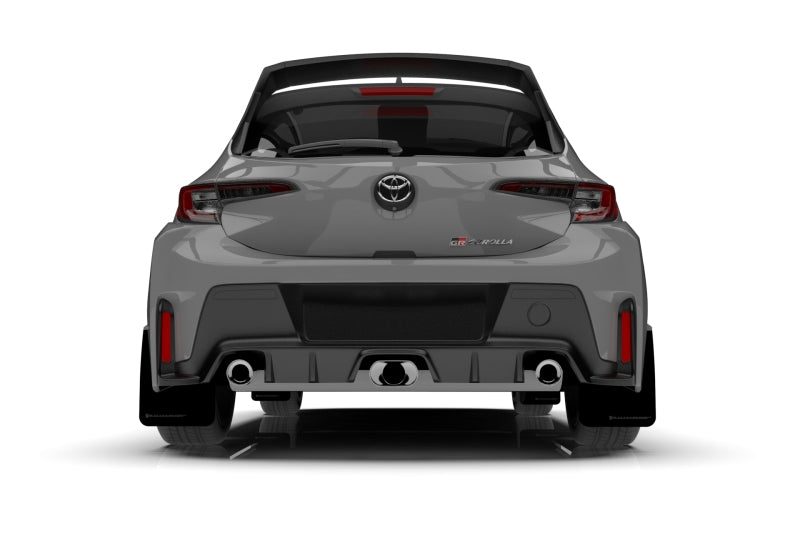 Rally Armor UR Mud Flaps - 2023-2026 Toyota GR Corolla - Black/Red Logo - #MF89-UR-BLK-RD