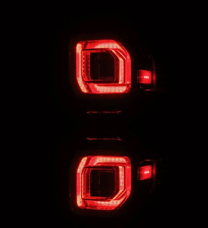 AlphaRex 659020 21-24 Ford Bronco NOVA LED Tail Lights - Alpha-Black