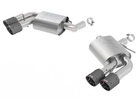 Borla 11921CF 2016 Chevy Camaro V8 SS AT/MT ATAK Rear Section Exhaust w/o Dual Mode Valves - #11921CF